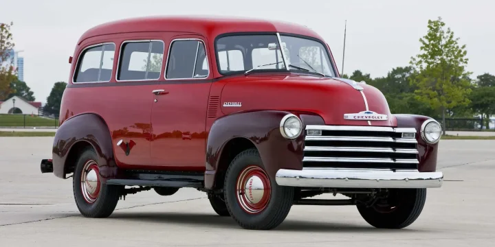 1951 Chevrolet Advance Design 3116 Carryall Suburban 3.5