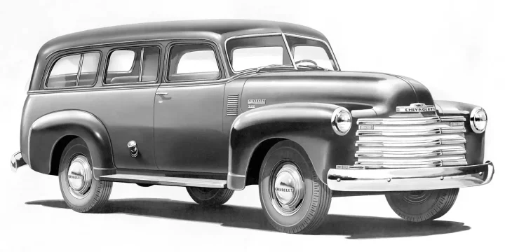 1948 Chevrolet Advance Design 3116 Carryall Suburban 3.5