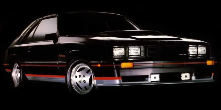 1984 Mercury Capri Turbo RS