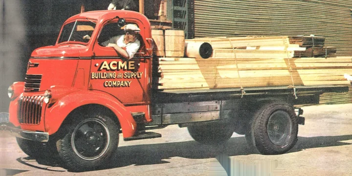 1942 Chevrolet Art Deco HD Model MU COE 3.9 Manual, 4-speed