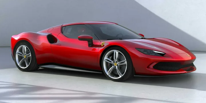 2022 Ferrari 296 GTB generation F171 3.0 V6 + 7.45 kWh F1 DCT, 8-speed