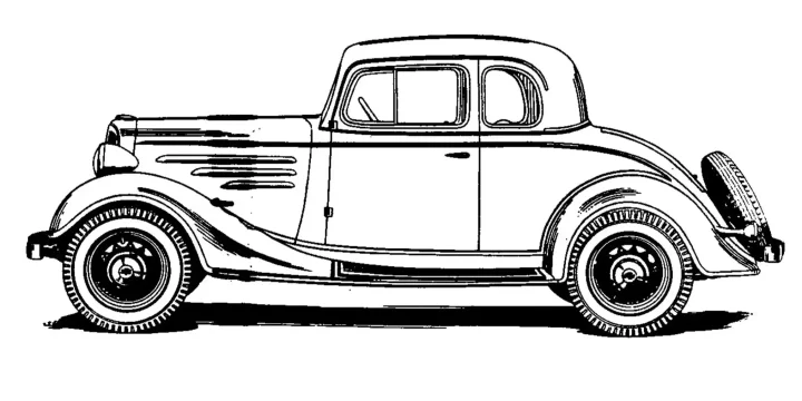 1934 Chevrolet Master Coupé 3.4 Manual