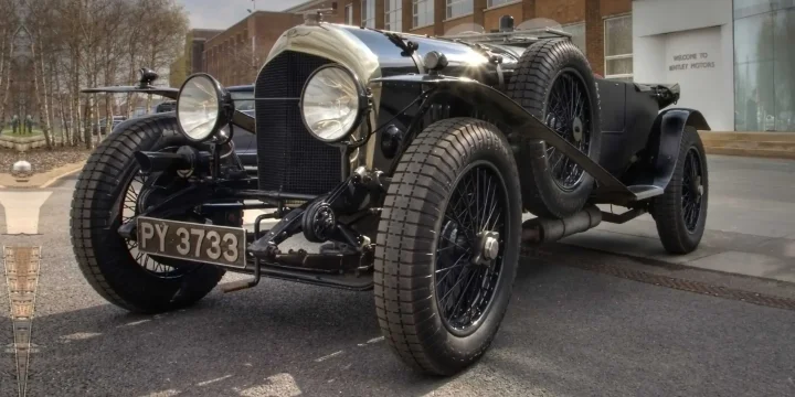 1921 Bentley 3 Litre 3.0 Manual, 4-speed