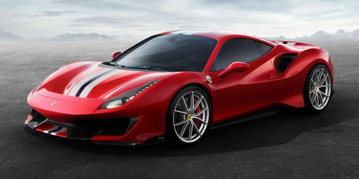 2018 Ferrari 488 GTB 488 Pista F1 DCT, 7-speed