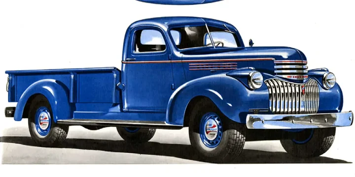 1941 Chevrolet Art Deco Model AL 3.5 Manual