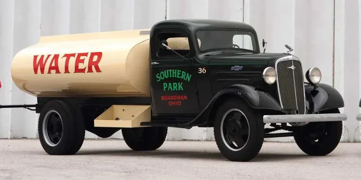 1936 Chevrolet Utility Truck Model RA 1.5-Ton Chassis 3.4 Manual
