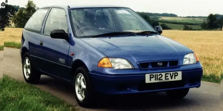 1996 Subaru Justy generation MS