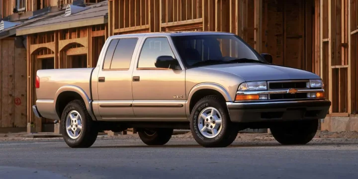 2001 Chevrolet S-10 4.3 V6 4WD Hydra-Matic, 4-speed