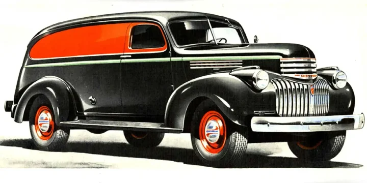 1941 Chevrolet Art Deco Model AK Panel 3.5 Manual
