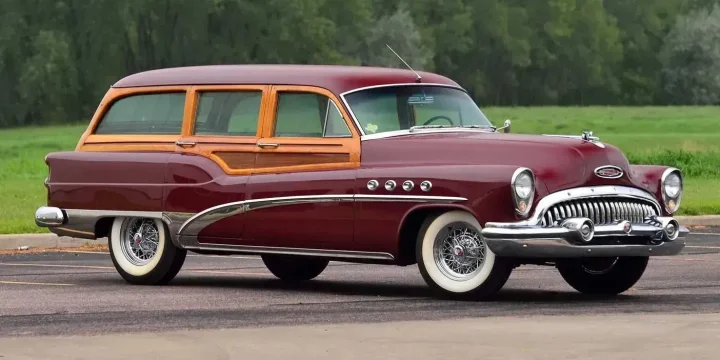 1953 Buick Roadmaster Estate Wagon 5.3 V8 Automatic