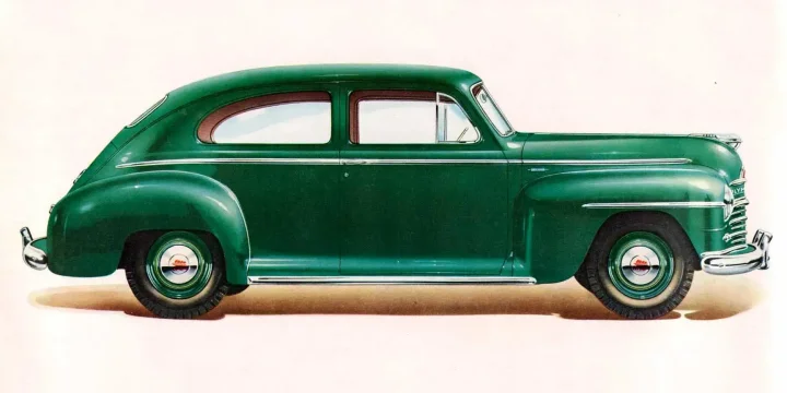 1946 Plymouth Deluxe generation P15-S
