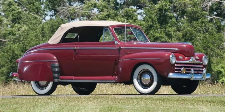1946 Ford Super Deluxe 3.9 V8 Manual