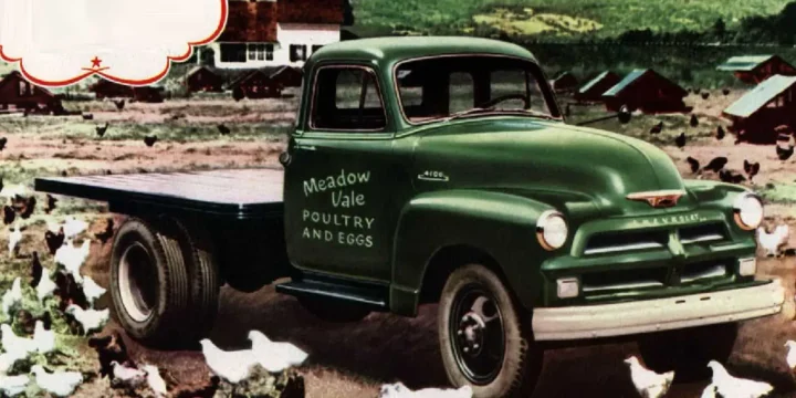 1954 Chevrolet Advance Design 4100/4400/4500 3.9 Manual, 4-speed