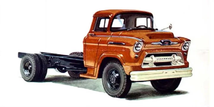 1956 Chevrolet Task Force 5100/5400/5700 LCF 4.3 V8 Manual