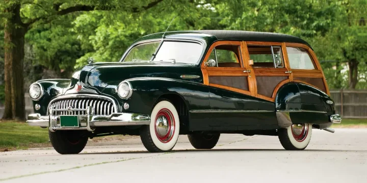 1947 Buick Super Estate Wagon 4.1 Manual, 3-speed