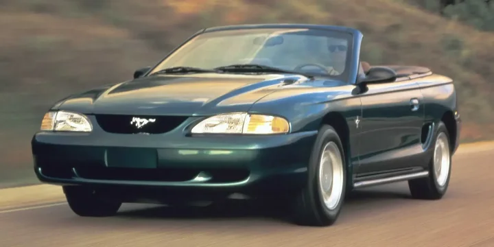 1996 Ford Mustang SVT Cobra Convertible Manual, 5-speed