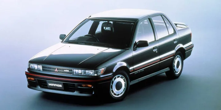 1989 Mitsubishi Mirage Cyborg Turbo Sedan 4WD (JDM)