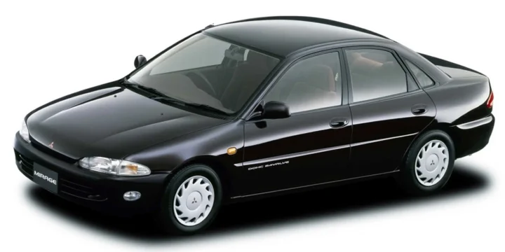 1992 Mitsubishi Mirage generation CA0-CD0