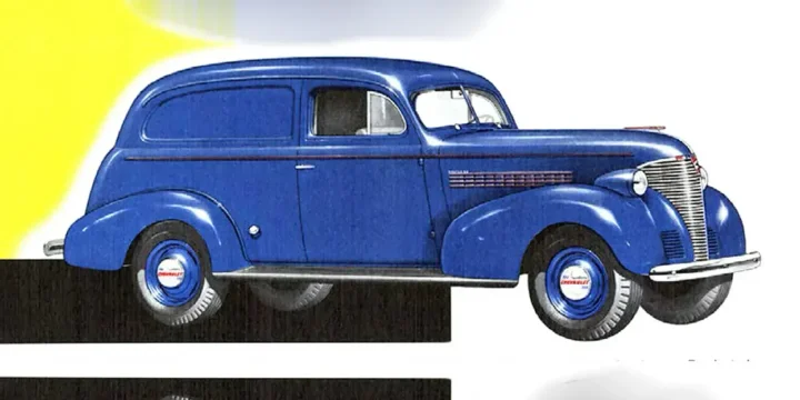 1939 Chevrolet Master 85 Sedan Delivery 3.5 Manual