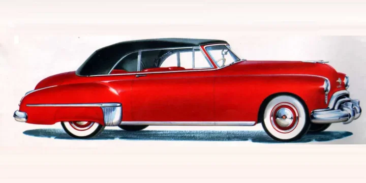 1949 Oldsmobile Series 70 Futuramic 76 Convertible Coupé