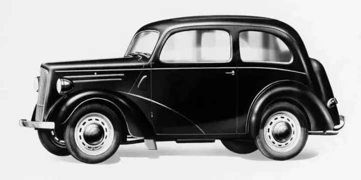 1945 Ford Anglia Ten Manual, 3-speed