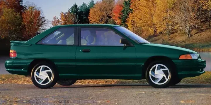 1991 Ford Escort (NA) Escort 2-door (NA) 1.9