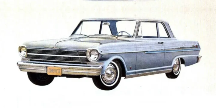 1962 Chevrolet Nova 400 2-door Sedan 3.2