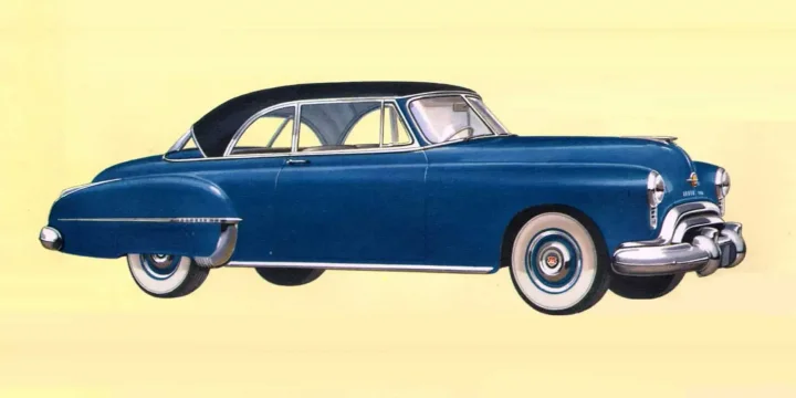 1950 Oldsmobile Series 70 Futuramic 76 Holiday Coupé