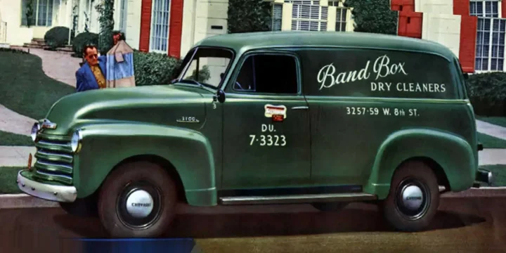 1953 Chevrolet Advance Design 3105 Panel Truck 3.5