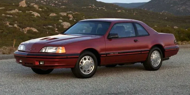 1987 Ford Thunderbird Turbo Coupé Manual, 5-speed