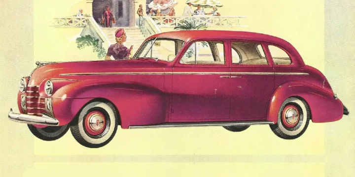 1940 Oldsmobile Series 70 Dynamic 70 4-door Touring Sedan