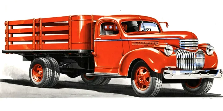 1941 Chevrolet Art Deco MD Model YR 3.5 Manual