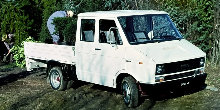 1978 Fiat Daily 35F8 Chassis Crew Cab Manual, 5-speed