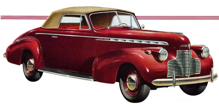 1940 Chevrolet Special Deluxe 3.5 Manual