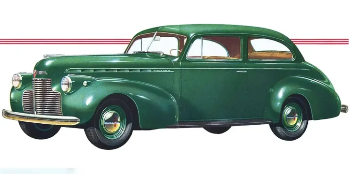 1940 Chevrolet Master 85 Town Sedan 3.5 Manual
