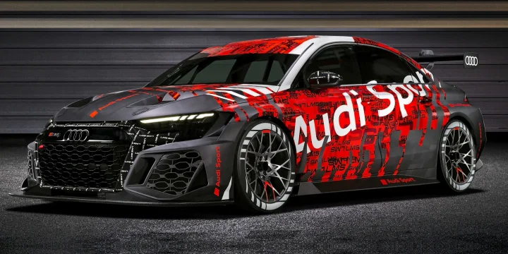 2021 Audi A3 Racing RS 3 LMS S Tronic, 6-speed