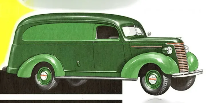 1939 Chevrolet Light Delivery Model JC Panel Truck 3.5 Manual