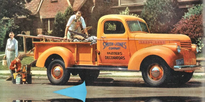 1942 Chevrolet Art Deco Model BL 3.5 Manual